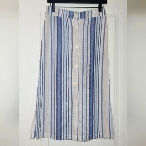 🌿Vintage🌿 Stripped Midi Skirt